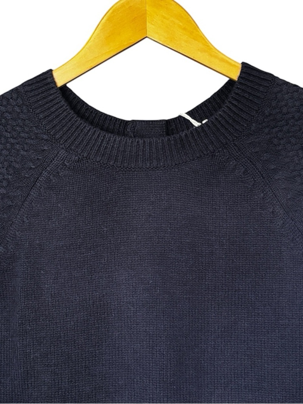 Boden NWT Wool Alpaca Knit Cardigan Sweater Navy Blue Textured Long Sleeve XS - Picture 7 of 11